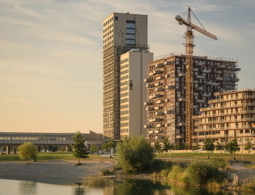 Frühmorgens – und das Haus schon voller Leben